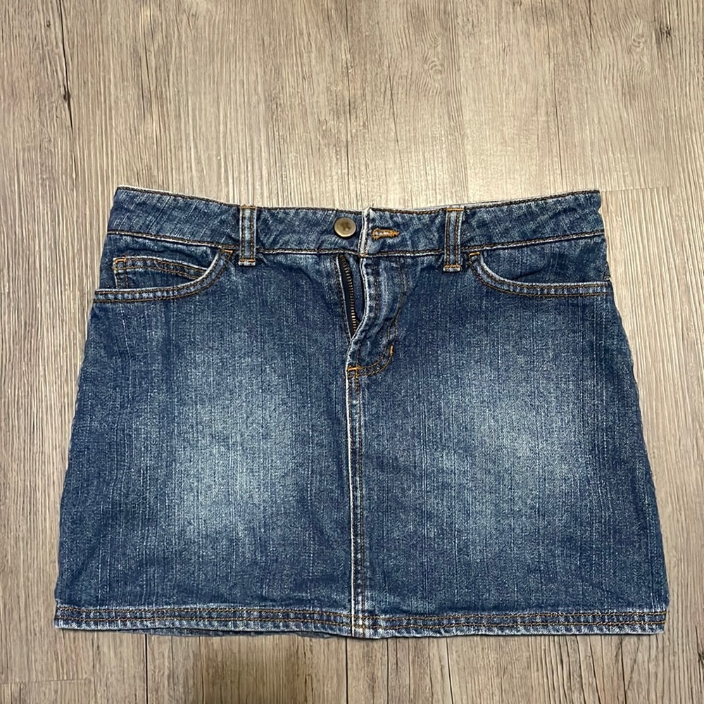 Hurley jean mini skirt size 1